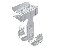 Зажим балочный 8-14мм под трубу двойной 20 мм EKF