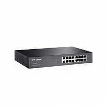 Коммутатор TP-Link TL-SG1016D (1000 Base-TX (1000 мбит/с), Без SFP портов)