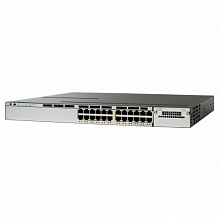 Коммутатор Cisco Catalyst 3750X WS-C3750X-24P-L (1000 Base-TX (1000 мбит/с), Без SFP портов)