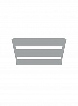 Пластрон FORT высотой 500мм под 2 уровня мод. авт. выкл. для шкафа шириной 400мм (3шт.) EKF PROxima