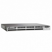 Коммутатор Cisco Catalyst 3850 24T-S WS-C3850R-24T-S (1000 Base-TX (1000 мбит/с), Без SFP портов)