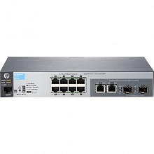 Коммутатор HPE 2530-8G-PoE+ Switch J9774A (1000 Base-TX (1000 мбит/с), 2 SFP порта)