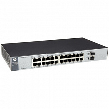 Коммутатор HPE PS1810 J9834A#ABB (1000 Base-TX (1000 мбит/с), 2 SFP порта)