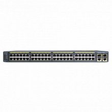 Коммутатор Cisco Catalyst 2960 Plus 48PST-S WS-C2960R+48PST-S (100 Base-TX (100 мбит/с), 2 SFP порта)