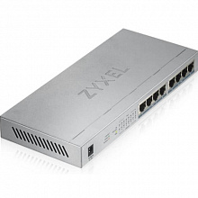 Коммутатор Zyxel GS1008HP-EU0101F (1000 Base-TX (1000 мбит/с), Без SFP портов)