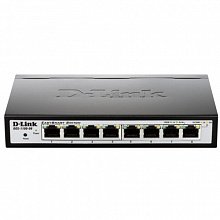 Коммутатор D-link DGS-1100-08P/A1A (1000 Base-TX (1000 мбит/с), Без SFP портов)