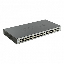 Коммутатор D-link DES-1210-52/ME/C (1000 Base-TX (1000 мбит/с), 4 SFP порта)