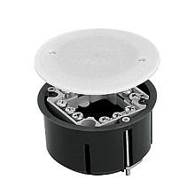 Коробка универс. КМП-020-027 с мет. лапками, клеммником и крышкой (80х45) EKF