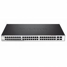 Коммутатор D-link DGS-1210-52/ME/A1A (1000 Base-TX (1000 мбит/с), Без SFP портов)