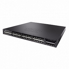 Коммутатор Cisco Catalyst 3650 48TQ-S WS-C3650-48TQ-S (1000 Base-TX (1000 мбит/с), 4 SFP порта)