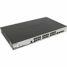 Коммутатор D-link DGS-1210-28MP/ME/B1A (1000 Base-TX (1000 мбит/с), Без SFP портов)