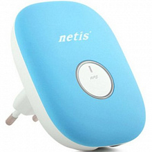Аксессуар для сетевого оборудования Netis E1+ BLUE NETIS E1+BLUE (Усилитель Wi-Fi сигнала)