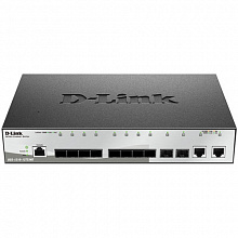 Коммутатор D-link DGS-1210-12TS/ME/B1A (Без LAN портов, 10 SFP портов)