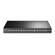 Коммутатор TP-Link T1600G-52PS (1000 Base-TX (1000 мбит/с), 4 SFP порта)