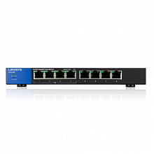 Коммутатор Linksys LGS108P-eu (1000 Base-TX (1000 мбит/с), Без SFP портов)