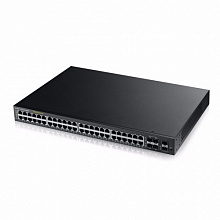 Коммутатор Zyxel GS2210-48 GS2210-48-EU0101F (1000 Base-TX (1000 мбит/с), 4 SFP порта)