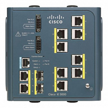 Коммутатор Cisco Cisco IE 3000 Switch IE-3000-8TC (100 Base-TX (100 мбит/с), 2 SFP порта)