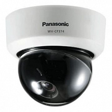 Аналоговая видеокамера купольная Panasonic WV-CF374E 650 ТВЛ