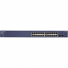 Коммутатор NETGEAR GS724TP-200EUS (1000 Base-TX (1000 мбит/с), 2 SFP порта)