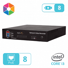 Цифровой видеорегистратор Ipdrom axxon next nvr hub annp h8i3 a0 p8