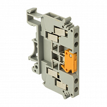 Колодка клеммная двойная измерительная JXB-4/35 тип K серая EKF Колодка клеммная двойная измерительная JXB-4/35 тип K серая EKF