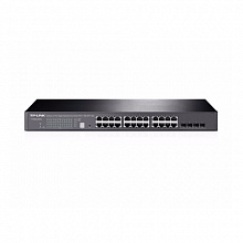 Коммутатор TP-Link T1700G-28TQ (1000 Base-TX (1000 мбит/с), 4 SFP порта)