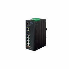 Коммутатор Planet IGS-10020HPT (1000 Base-TX (1000 мбит/с), 2 SFP порта)