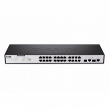 Коммутатор D-link DES-1026G E1A DES-1026G/E1A (100 Base-TX (100 мбит/с), 2 SFP порта)