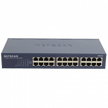 Коммутатор NETGEAR JGS524PE-100EUS (1000 Base-TX (1000 мбит/с), Без SFP портов)