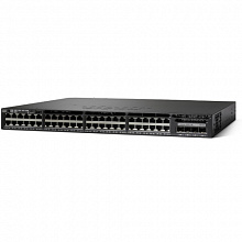 Коммутатор Cisco WS-C3650-48FS-S (1000 Base-TX (1000 мбит/с), 4 SFP порта)