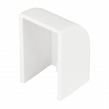 Заглушка  (15х10) (4 шт) Plast EKF Белый