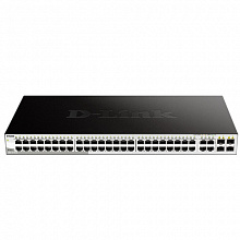 Коммутатор D-link DGS-1210-52/F (1000 Base-TX (1000 мбит/с), 4 SFP порта)