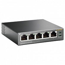 Коммутатор TP-Link TL-SF1005P (100 Base-TX (100 мбит/с), Без SFP портов)