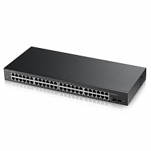 Коммутатор Zyxel GS1900-48-EU0101F (1000 Base-TX (1000 мбит/с), 2 SFP порта)