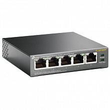 Коммутатор TP-Link TL-SG1005P (1000 Base-TX (1000 мбит/с), Без SFP портов)