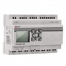 Программируемое реле 20 в/в т с диспл. 24В PRO-Relay EKF