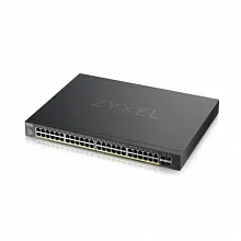Коммутатор Zyxel XGS1930-52HP Hybrid Smart L2+ XGS1930-52HP-EU0101F (1000 Base-TX (1000 мбит/с), 4 SFP порта)