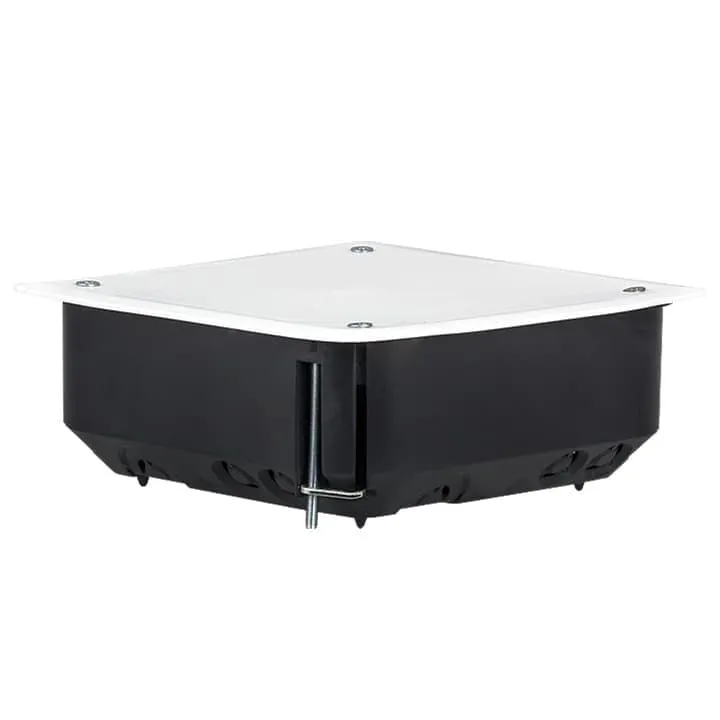 Коробка распаячная КМП-020-008 для полых стен (115х115х45) с мет. лапками IP20 EKF Коробка распаячная КМП-020-008 для полых стен (115х115х45) с мет. лапками IP20 EKF