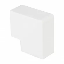 Поворот 90 гр.  (15х10) (4 шт) Plast EKF Белый