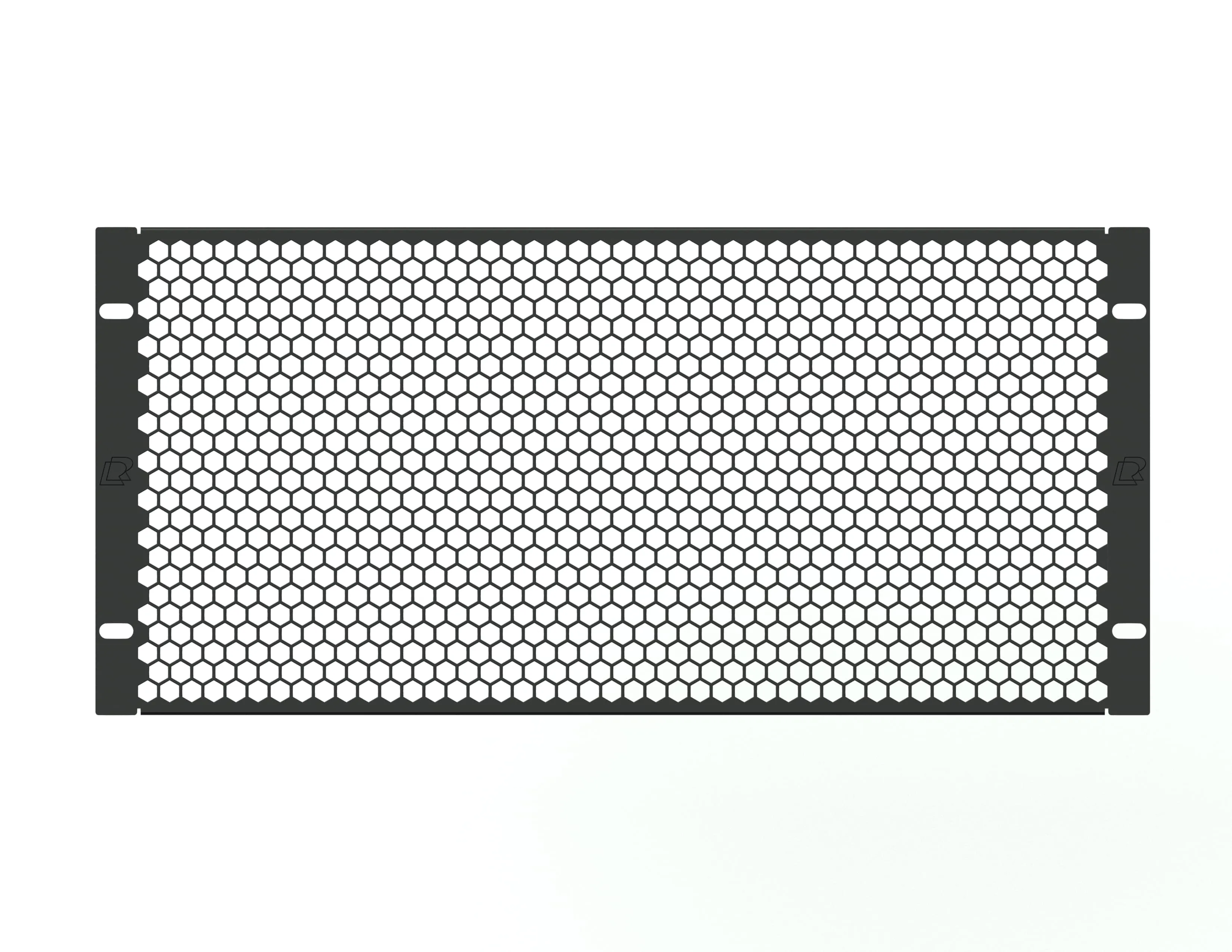 Заглушка перфорированная 19" 5U, черная RUSRACK