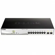 Коммутатор D-link DGS-1210-10MP/F1A (1000 Base-TX (1000 мбит/с), Без SFP портов)