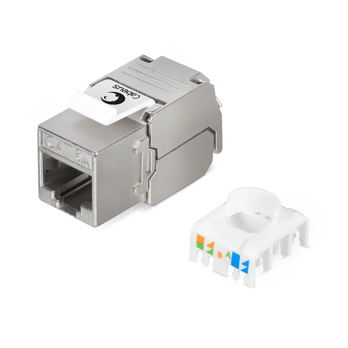 Cabeus KJ-RJ45-Cat.6A-SH-180-Tooless