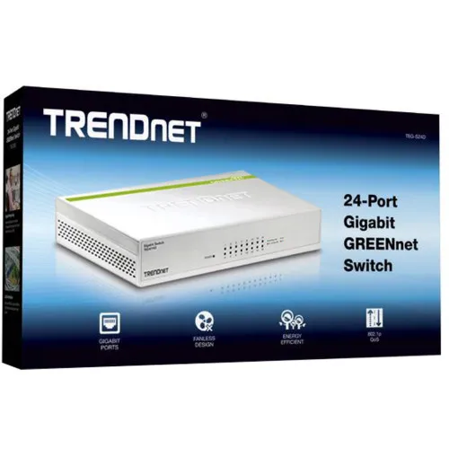 Коммутатор TrendNet TEG-S16D (1000 Base-TX (1000 мбит/с), Без SFP портов) Коммутатор TrendNet TEG-S16D (1000 Base-TX (1000 мбит/с), Без SFP портов)
