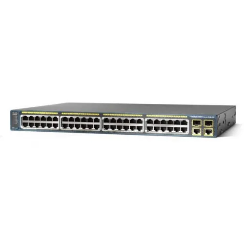 Коммутатор Cisco Catalyst 2960 Plus WS-C2960+48PST-L (100 Base-TX (100 мбит/с)) Коммутатор Cisco Catalyst 2960 Plus WS-C2960+48PST-L (100 Base-TX (100 мбит/с))