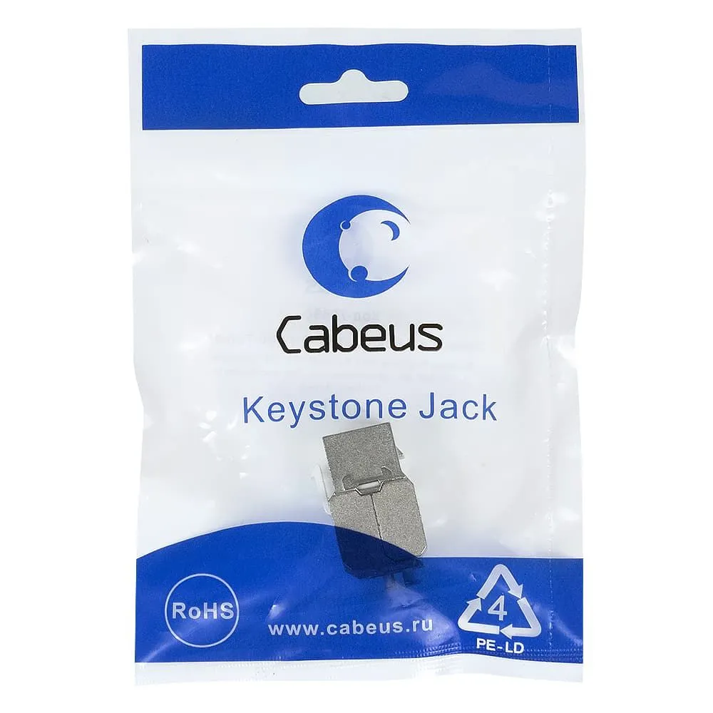 Cabeus KJ-RJ45-Cat.5E-SH-180-Tooles