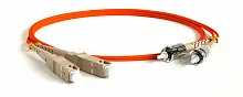 Hyperline FC-D2-62-SC/PR-ST/PR-H-1M-LSZH-OR