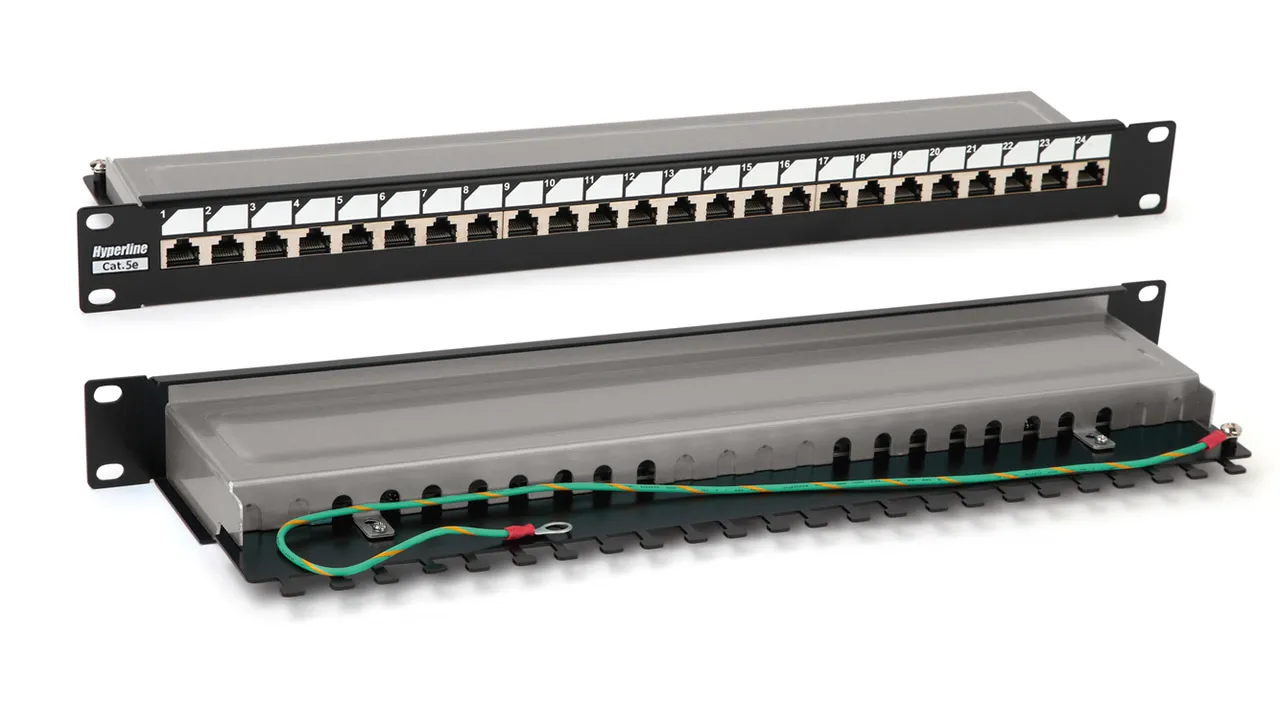 Hyperline PP3-19-24-8P8C-C5E-SH-110D