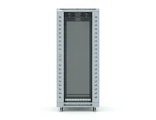Шкаф телекоммуникационный напольный RUSRACK RSRF-606027/GSGY 19" 27U 600x600x1388мм