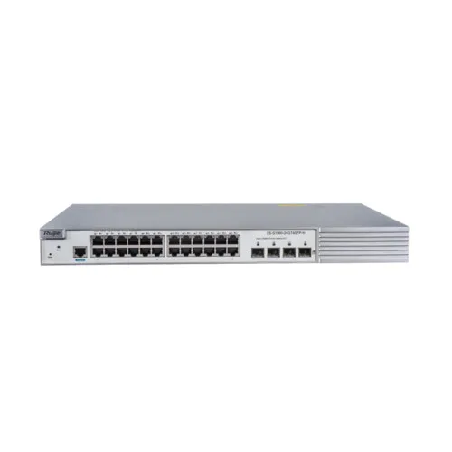 Коммутатор Ruijie XS-S1960 XS-S1960-24GT4SFP-H (1000 Base-TX (1000 мбит/с), 4 SFP порта)