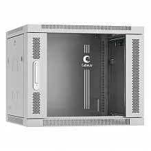 Шкаф телекоммуникационный настенный Cabeus SH-05F-9U60/60 19" 9U 600x600мм